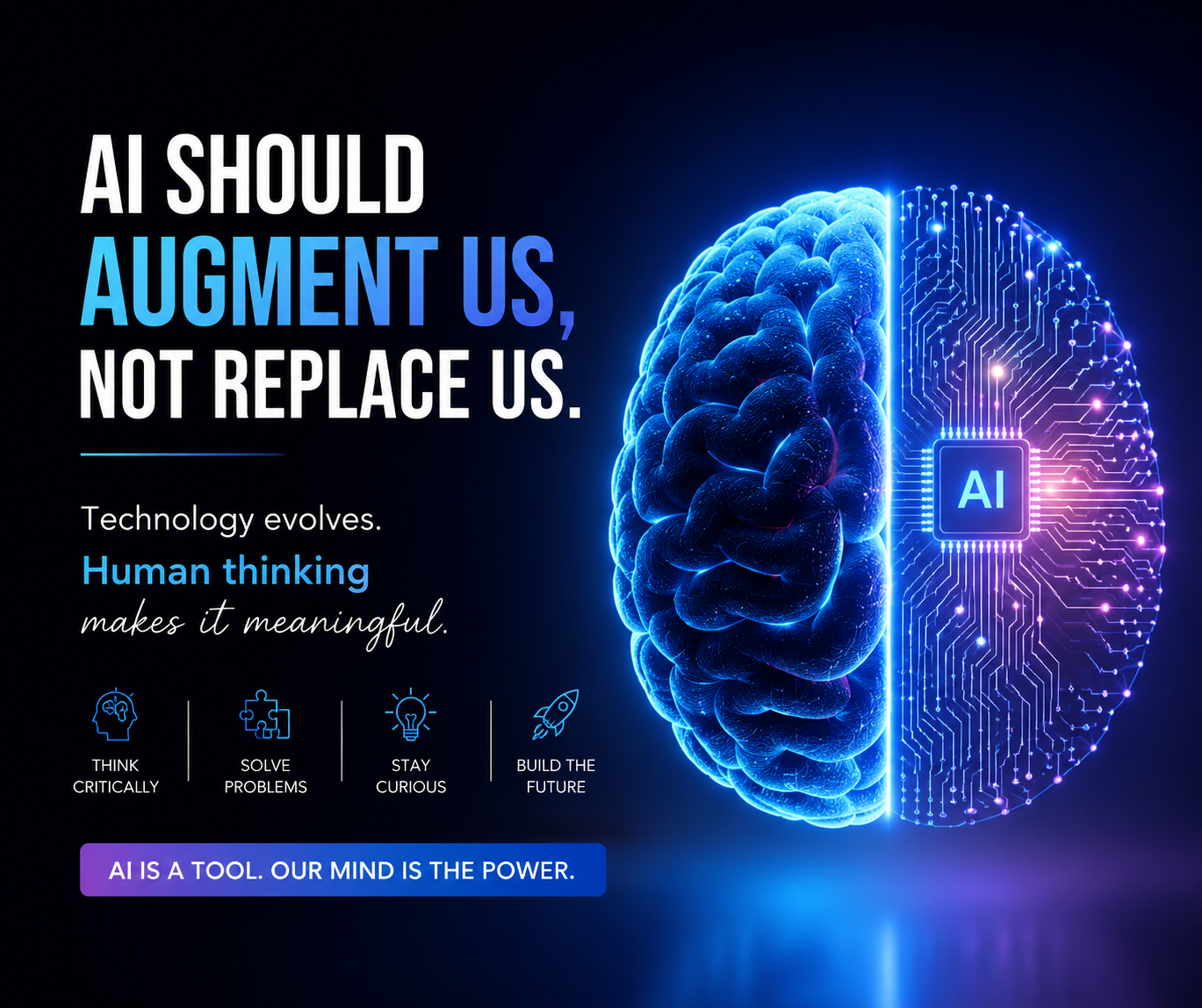 AI Should Augment Human Intelligence, Not Replace It