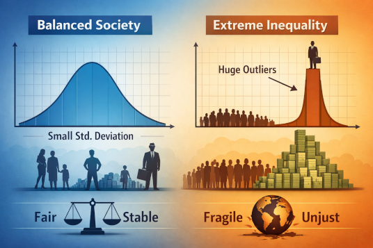 The Shape of Fairness: Why the World Should Look More Like a Narrow Bell Curve
